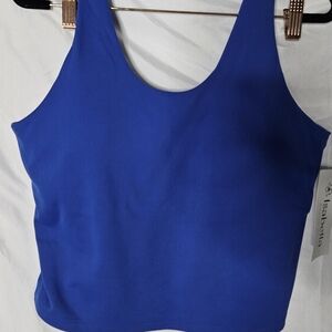 #15 Isabella Royal Blue Crop Top